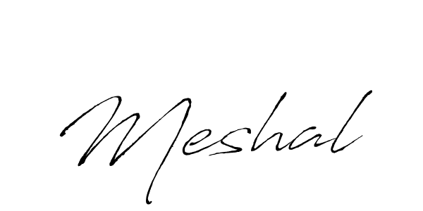 How to make Meshal signature? Antro_Vectra is a professional autograph style. Create handwritten signature for Meshal name. Meshal signature style 6 images and pictures png