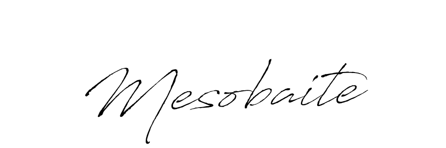 Use a signature maker to create a handwritten signature online. With this signature software, you can design (Antro_Vectra) your own signature for name Mesobaite. Mesobaite signature style 6 images and pictures png