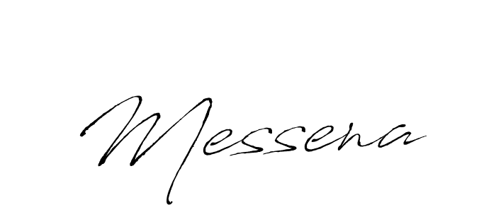 The best way (Antro_Vectra) to make a short signature is to pick only two or three words in your name. The name Messena include a total of six letters. For converting this name. Messena signature style 6 images and pictures png