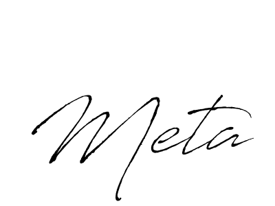 if you are searching for the best signature style for your name Meta. so please give up your signature search. here we have designed multiple signature styles  using Antro_Vectra. Meta signature style 6 images and pictures png