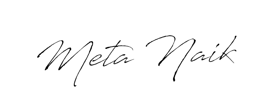 It looks lik you need a new signature style for name Meta Naik. Design unique handwritten (Antro_Vectra) signature with our free signature maker in just a few clicks. Meta Naik signature style 6 images and pictures png