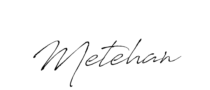 Also we have Metehan name is the best signature style. Create professional handwritten signature collection using Antro_Vectra autograph style. Metehan signature style 6 images and pictures png
