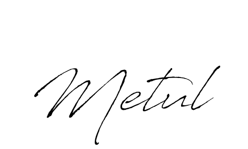 Create a beautiful signature design for name Metul. With this signature (Antro_Vectra) fonts, you can make a handwritten signature for free. Metul signature style 6 images and pictures png
