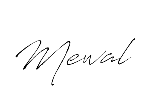 Make a beautiful signature design for name Mewal. With this signature (Antro_Vectra) style, you can create a handwritten signature for free. Mewal signature style 6 images and pictures png
