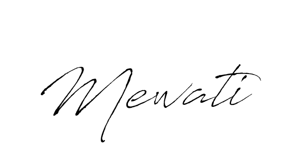 Make a beautiful signature design for name Mewati. With this signature (Antro_Vectra) style, you can create a handwritten signature for free. Mewati signature style 6 images and pictures png