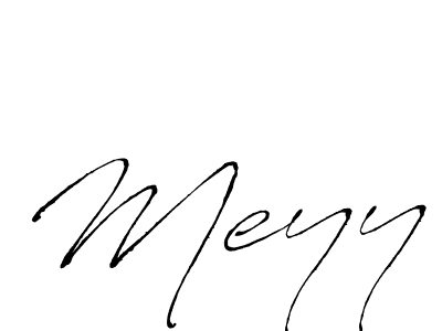 Meyy stylish signature style. Best Handwritten Sign (Antro_Vectra) for my name. Handwritten Signature Collection Ideas for my name Meyy. Meyy signature style 6 images and pictures png
