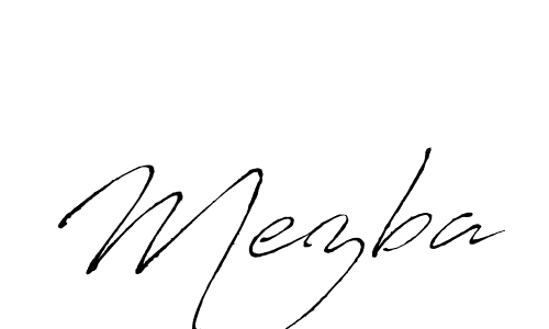 Also we have Mezba name is the best signature style. Create professional handwritten signature collection using Antro_Vectra autograph style. Mezba signature style 6 images and pictures png