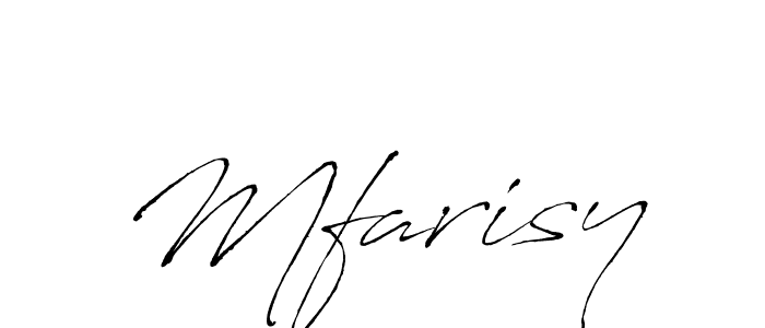 Antro_Vectra is a professional signature style that is perfect for those who want to add a touch of class to their signature. It is also a great choice for those who want to make their signature more unique. Get Mfarisy name to fancy signature for free. Mfarisy signature style 6 images and pictures png