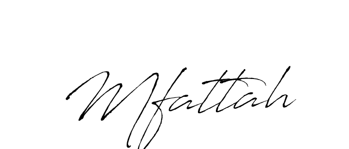 Use a signature maker to create a handwritten signature online. With this signature software, you can design (Antro_Vectra) your own signature for name Mfattah. Mfattah signature style 6 images and pictures png