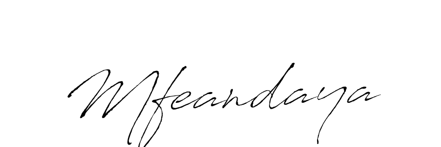 It looks lik you need a new signature style for name Mfeandaya. Design unique handwritten (Antro_Vectra) signature with our free signature maker in just a few clicks. Mfeandaya signature style 6 images and pictures png