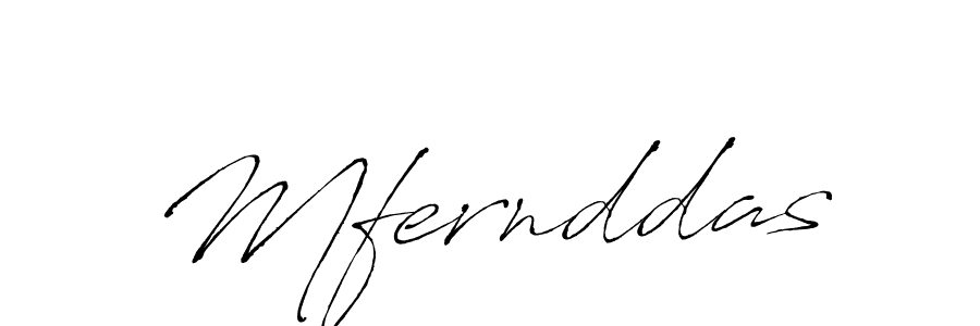 Create a beautiful signature design for name Mfernddas. With this signature (Antro_Vectra) fonts, you can make a handwritten signature for free. Mfernddas signature style 6 images and pictures png