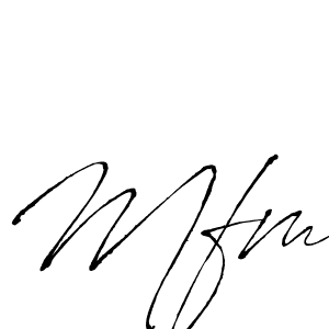 How to make Mfm name signature. Use Antro_Vectra style for creating short signs online. This is the latest handwritten sign. Mfm signature style 6 images and pictures png