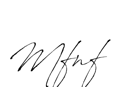 Design your own signature with our free online signature maker. With this signature software, you can create a handwritten (Antro_Vectra) signature for name Mfnf. Mfnf signature style 6 images and pictures png
