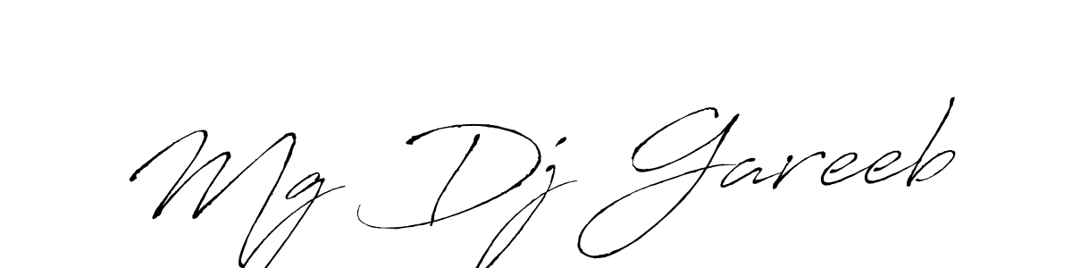 if you are searching for the best signature style for your name Mg Dj Gareeb. so please give up your signature search. here we have designed multiple signature styles  using Antro_Vectra. Mg Dj Gareeb signature style 6 images and pictures png
