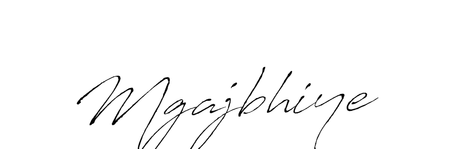 Design your own signature with our free online signature maker. With this signature software, you can create a handwritten (Antro_Vectra) signature for name Mgajbhiye. Mgajbhiye signature style 6 images and pictures png