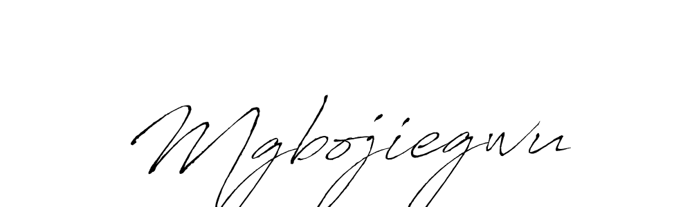 Make a beautiful signature design for name Mgbojiegwu. With this signature (Antro_Vectra) style, you can create a handwritten signature for free. Mgbojiegwu signature style 6 images and pictures png