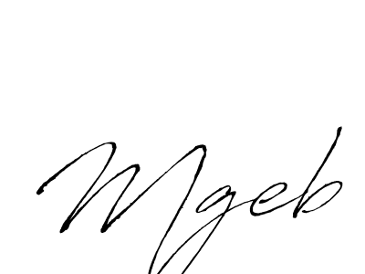 Design your own signature with our free online signature maker. With this signature software, you can create a handwritten (Antro_Vectra) signature for name Mgeb. Mgeb signature style 6 images and pictures png