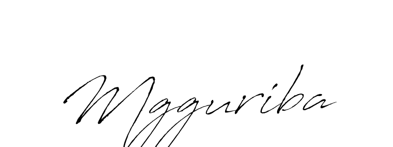 The best way (Antro_Vectra) to make a short signature is to pick only two or three words in your name. The name Mgguriba include a total of six letters. For converting this name. Mgguriba signature style 6 images and pictures png