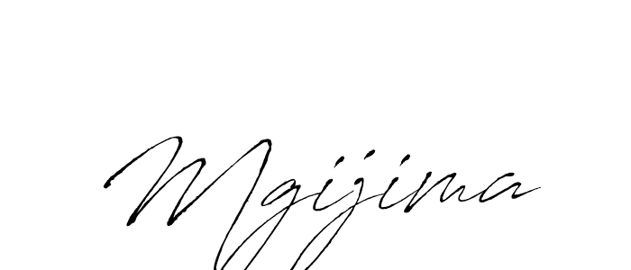 Design your own signature with our free online signature maker. With this signature software, you can create a handwritten (Antro_Vectra) signature for name Mgijima. Mgijima signature style 6 images and pictures png