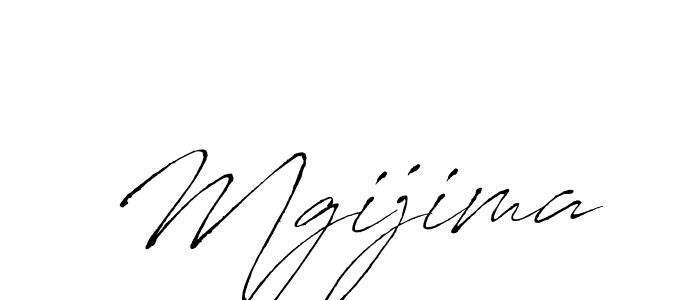 Design your own signature with our free online signature maker. With this signature software, you can create a handwritten (Antro_Vectra) signature for name Mgijima. Mgijima signature style 6 images and pictures png