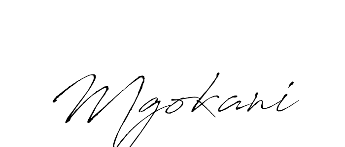 Use a signature maker to create a handwritten signature online. With this signature software, you can design (Antro_Vectra) your own signature for name Mgokani. Mgokani signature style 6 images and pictures png