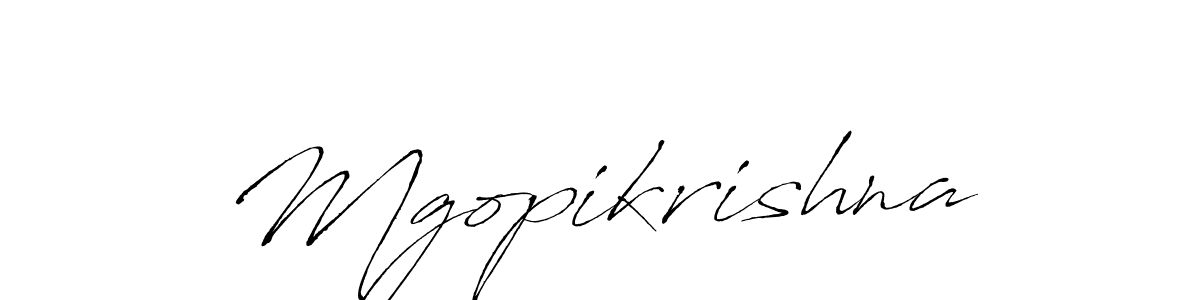 Similarly Antro_Vectra is the best handwritten signature design. Signature creator online .You can use it as an online autograph creator for name Mgopikrishna. Mgopikrishna signature style 6 images and pictures png
