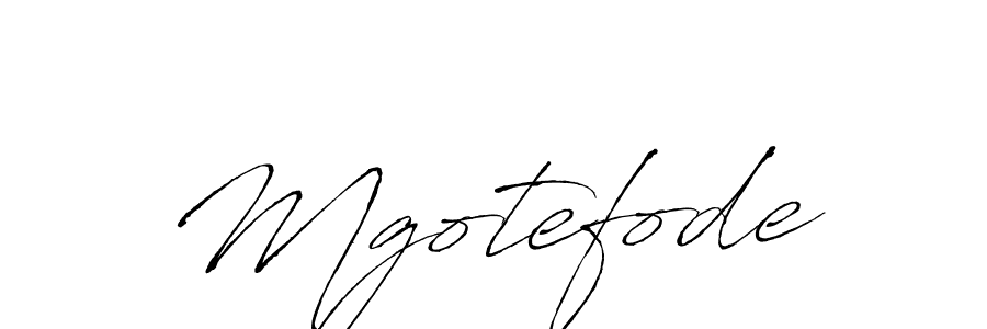 Create a beautiful signature design for name Mgotefode. With this signature (Antro_Vectra) fonts, you can make a handwritten signature for free. Mgotefode signature style 6 images and pictures png