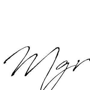 Use a signature maker to create a handwritten signature online. With this signature software, you can design (Antro_Vectra) your own signature for name Mgr. Mgr signature style 6 images and pictures png