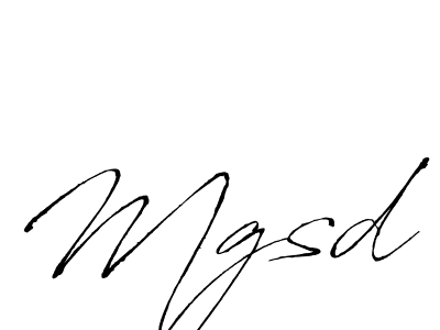 Create a beautiful signature design for name Mgsd. With this signature (Antro_Vectra) fonts, you can make a handwritten signature for free. Mgsd signature style 6 images and pictures png