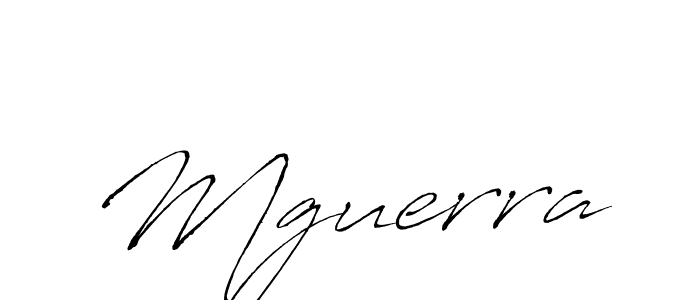 Use a signature maker to create a handwritten signature online. With this signature software, you can design (Antro_Vectra) your own signature for name Mguerra. Mguerra signature style 6 images and pictures png