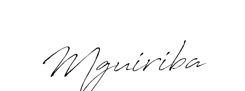 Mguiriba stylish signature style. Best Handwritten Sign (Antro_Vectra) for my name. Handwritten Signature Collection Ideas for my name Mguiriba. Mguiriba signature style 6 images and pictures png