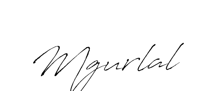 Mgurlal stylish signature style. Best Handwritten Sign (Antro_Vectra) for my name. Handwritten Signature Collection Ideas for my name Mgurlal. Mgurlal signature style 6 images and pictures png