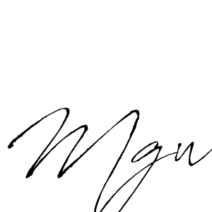 You should practise on your own different ways (Antro_Vectra) to write your name (Mgw) in signature. don't let someone else do it for you. Mgw signature style 6 images and pictures png