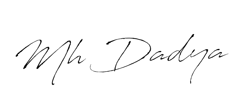 Check out images of Autograph of Mh Dadya name. Actor Mh Dadya Signature Style. Antro_Vectra is a professional sign style online. Mh Dadya signature style 6 images and pictures png