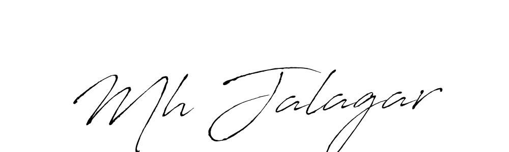 Make a beautiful signature design for name Mh Jalagar. Use this online signature maker to create a handwritten signature for free. Mh Jalagar signature style 6 images and pictures png