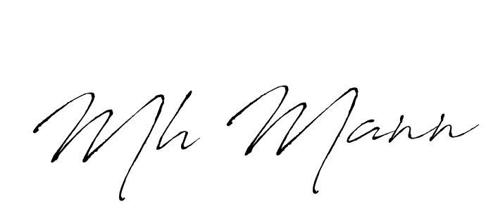 You should practise on your own different ways (Antro_Vectra) to write your name (Mh Mann) in signature. don't let someone else do it for you. Mh Mann signature style 6 images and pictures png