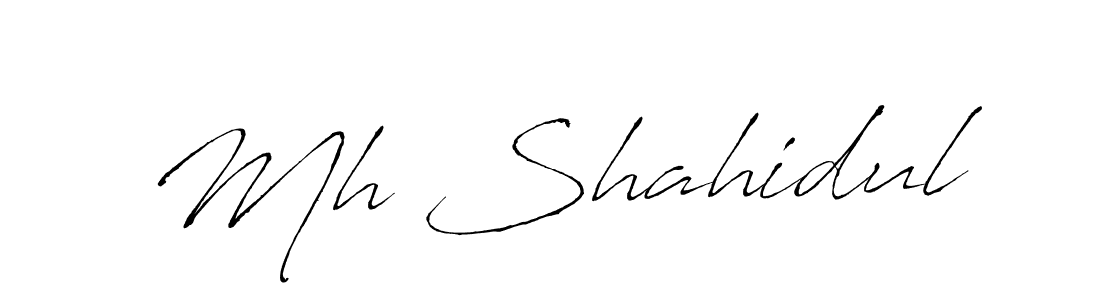 Similarly Antro_Vectra is the best handwritten signature design. Signature creator online .You can use it as an online autograph creator for name Mh Shahidul. Mh Shahidul signature style 6 images and pictures png