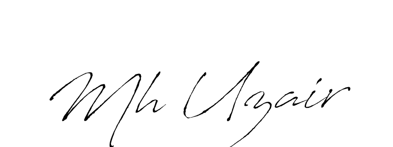 It looks lik you need a new signature style for name Mh Uzair. Design unique handwritten (Antro_Vectra) signature with our free signature maker in just a few clicks. Mh Uzair signature style 6 images and pictures png