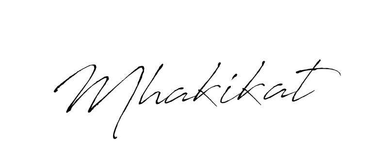 Create a beautiful signature design for name Mhakikat. With this signature (Antro_Vectra) fonts, you can make a handwritten signature for free. Mhakikat signature style 6 images and pictures png