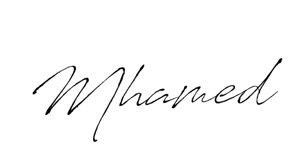 if you are searching for the best signature style for your name Mhamed. so please give up your signature search. here we have designed multiple signature styles  using Antro_Vectra. Mhamed signature style 6 images and pictures png