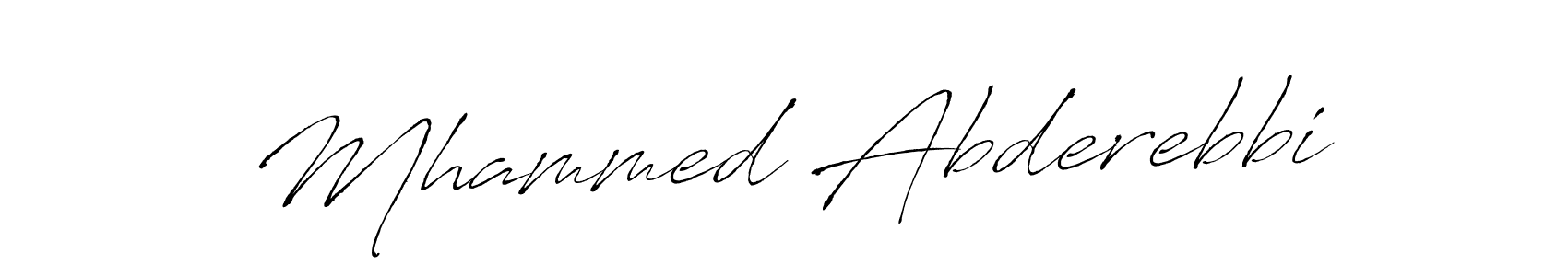 Make a short Mhammed Abderebbi signature style. Manage your documents anywhere anytime using Antro_Vectra. Create and add eSignatures, submit forms, share and send files easily. Mhammed Abderebbi signature style 6 images and pictures png