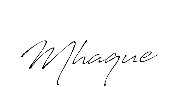 Here are the top 10 professional signature styles for the name Mhaque. These are the best autograph styles you can use for your name. Mhaque signature style 6 images and pictures png