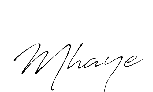 How to make Mhaye name signature. Use Antro_Vectra style for creating short signs online. This is the latest handwritten sign. Mhaye signature style 6 images and pictures png