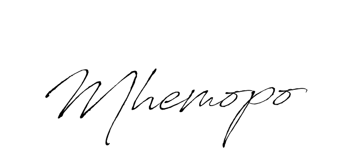 Create a beautiful signature design for name Mhemopo. With this signature (Antro_Vectra) fonts, you can make a handwritten signature for free. Mhemopo signature style 6 images and pictures png