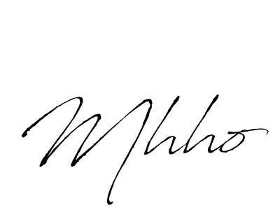 Make a beautiful signature design for name Mhho. Use this online signature maker to create a handwritten signature for free. Mhho signature style 6 images and pictures png