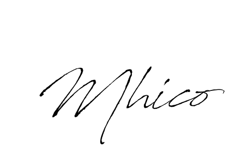 Also we have Mhico name is the best signature style. Create professional handwritten signature collection using Antro_Vectra autograph style. Mhico signature style 6 images and pictures png