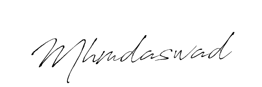 Mhmdaswad stylish signature style. Best Handwritten Sign (Antro_Vectra) for my name. Handwritten Signature Collection Ideas for my name Mhmdaswad. Mhmdaswad signature style 6 images and pictures png