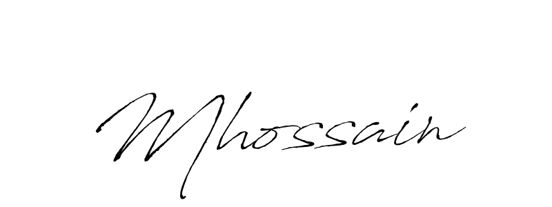 Antro_Vectra is a professional signature style that is perfect for those who want to add a touch of class to their signature. It is also a great choice for those who want to make their signature more unique. Get Mhossain name to fancy signature for free. Mhossain signature style 6 images and pictures png