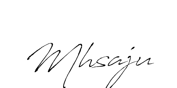 Mhsaju stylish signature style. Best Handwritten Sign (Antro_Vectra) for my name. Handwritten Signature Collection Ideas for my name Mhsaju. Mhsaju signature style 6 images and pictures png