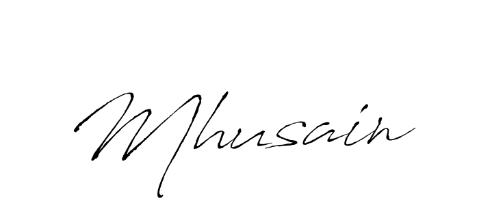 Antro_Vectra is a professional signature style that is perfect for those who want to add a touch of class to their signature. It is also a great choice for those who want to make their signature more unique. Get Mhusain name to fancy signature for free. Mhusain signature style 6 images and pictures png